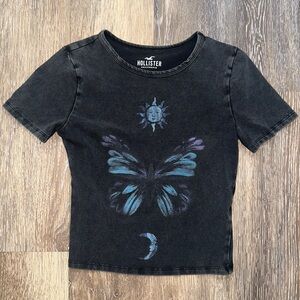 Teen girl hollister baby tee
